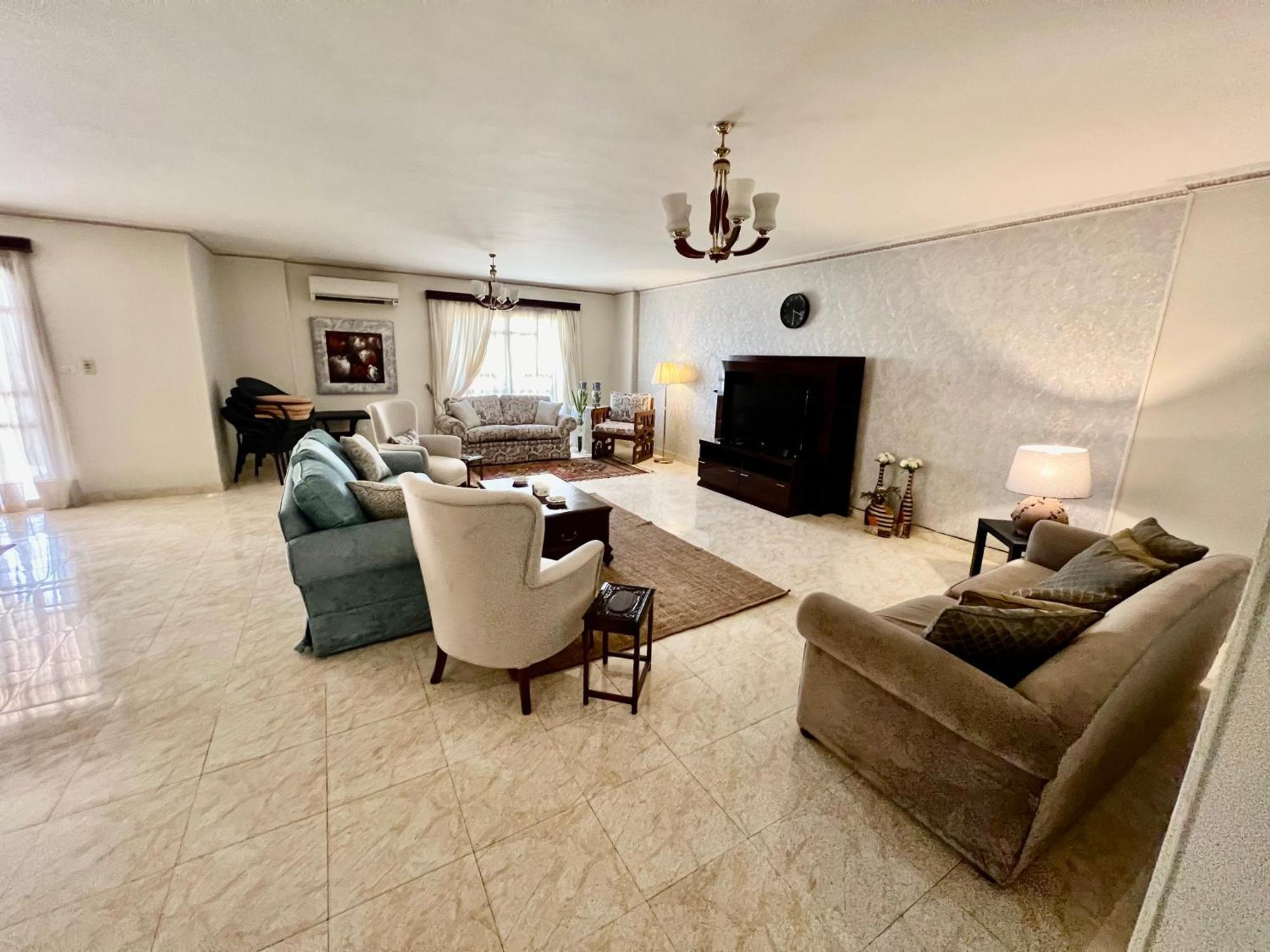 Luxurious 3 Bedroom Rustic Apartment Overlooking Huge Garden - For Families And Couples Κάιρο Εξωτερικό φωτογραφία